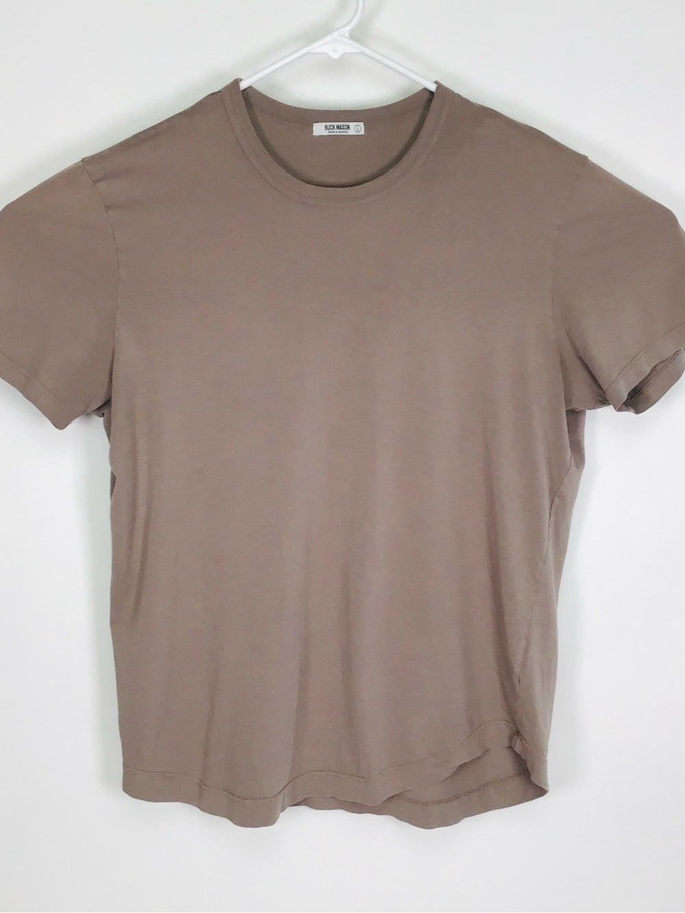 Buck Mason men’s made in USA short sleeve tee shirt large